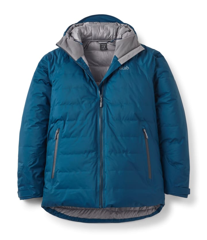 Rab Men's Valiance Waterproof Down Jacket Tempest Blue Rab