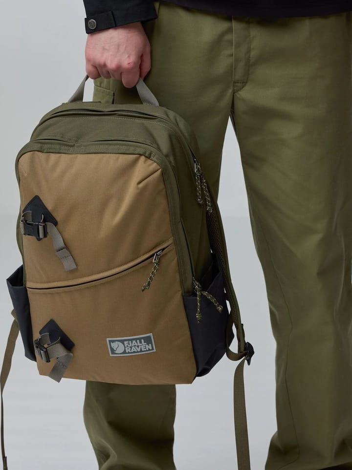 Fjällräven Vardag Backpack 17 Poppy Pink-khaki Dust Fjällräven