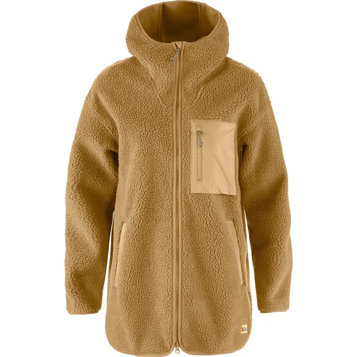 Fjällräven Women's Vardag Pile Fleece Long Buckwheat Brown Fjällräven Fjällräven Women's Vardag Pile Fleece Long Buckwheat Brown Fjällräven