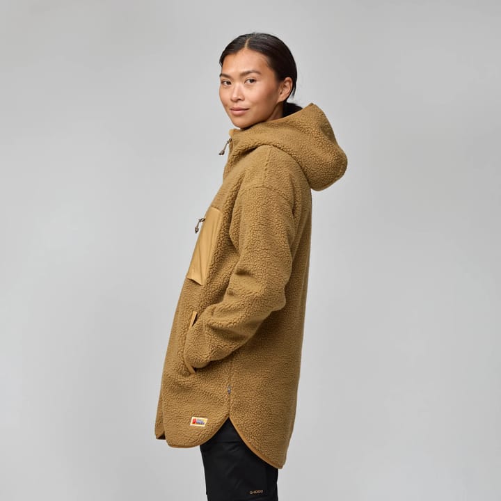 Fjällräven Women's Vardag Pile Fleece Long Buckwheat Brown Fjällräven Fjällräven Women's Vardag Pile Fleece Long Buckwheat Brown Fjällräven