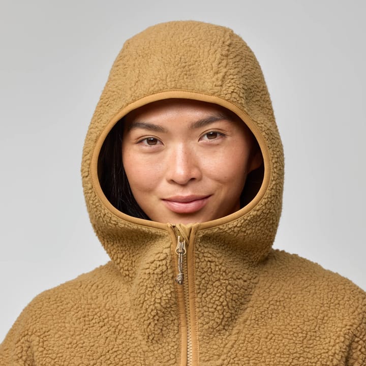 Fjällräven Women's Vardag Pile Fleece Long Buckwheat Brown Fjällräven
