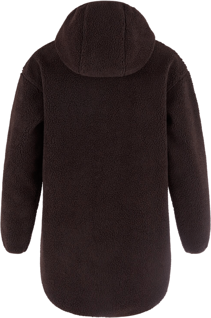 Fjällräven Women's Vardag Pile Fleece Long Black Oak Fjällräven
