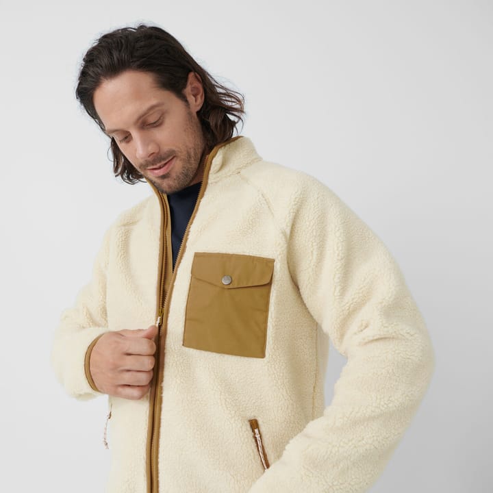 Fjällräven Men's Vardag Pile Fleece Chalk White Fjällräven