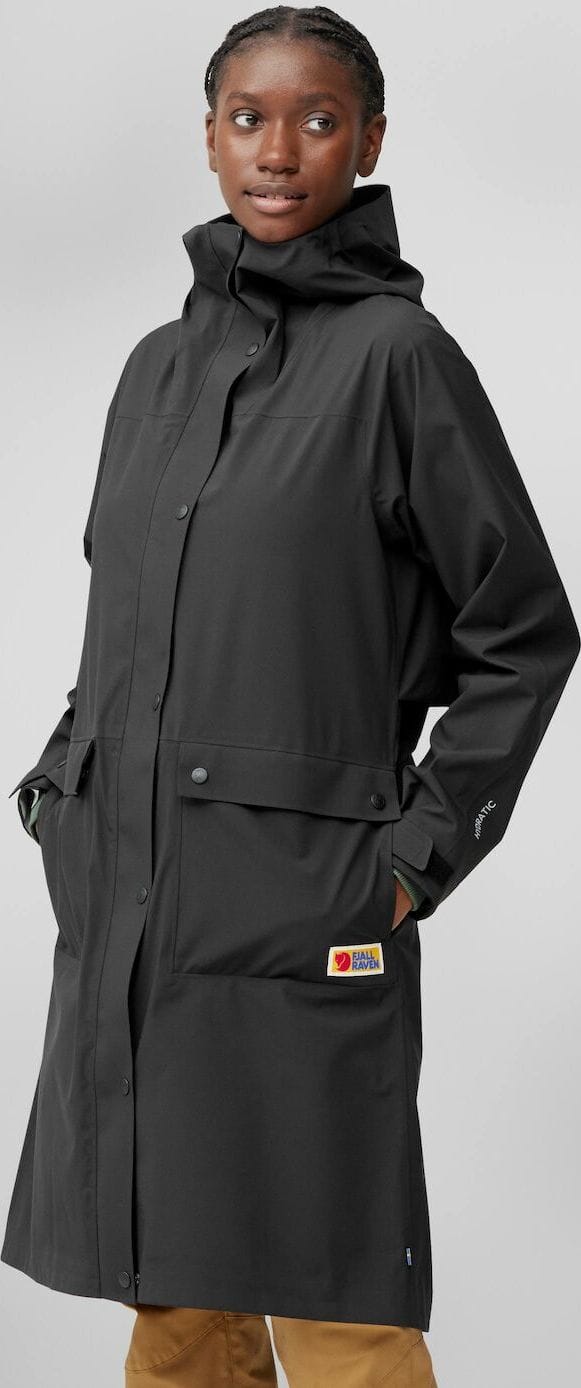 Fjällräven Women's Vardag Rain Parka Dark Navy Fjällräven