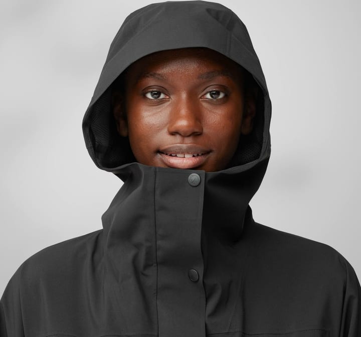 Fjällräven Women's Vardag Rain Parka Dark Navy Fjällräven