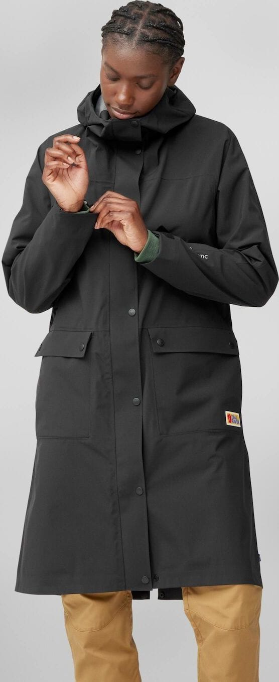 Fjällräven Women's Vardag Rain Parka Dark Navy Fjällräven