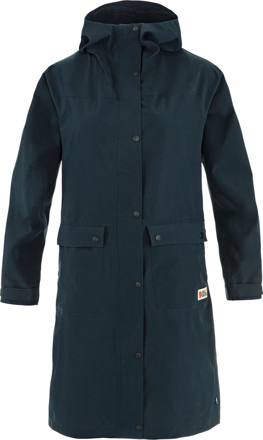 Fjällräven Women's Vardag Rain Parka Dark Navy
