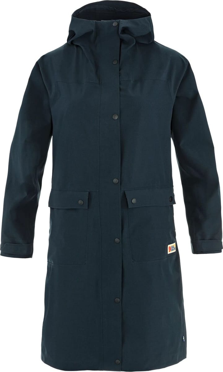 Fjällräven Women's Vardag Rain Parka Dark Navy Fjällräven