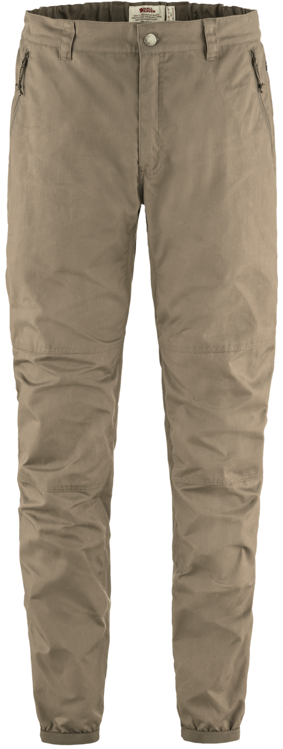 Fjällräven Men's Vardag Trousers Suede Brown Fjällräven