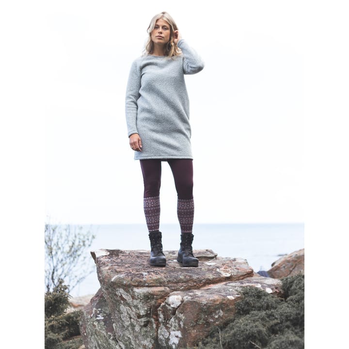 Varg Women's Abisko Wool Dress Cobble Stone Grey Varg