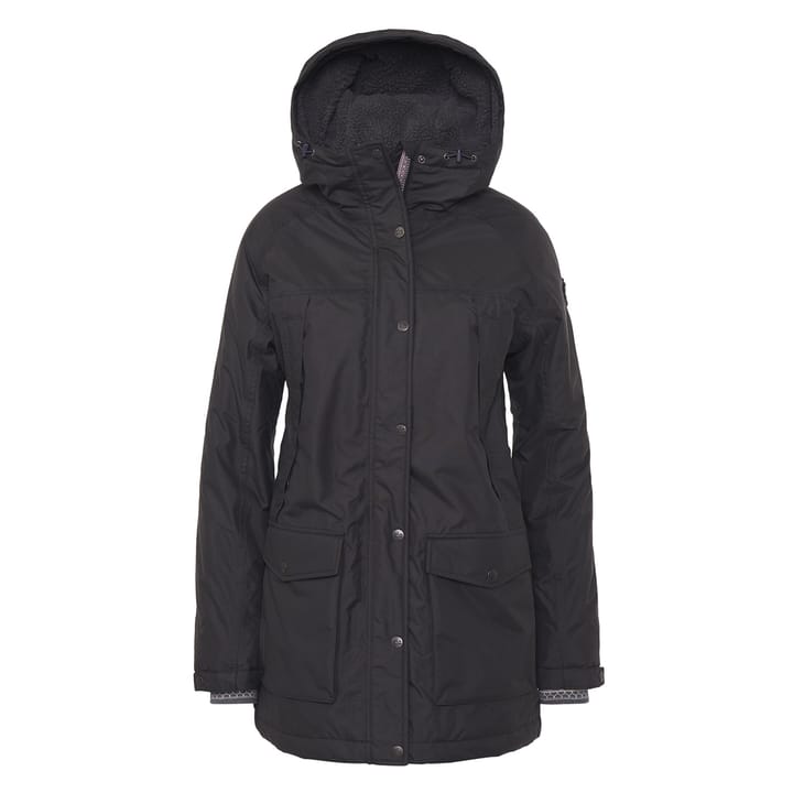 Women's Åre Eco Parka Jacket Phantom Black Varg