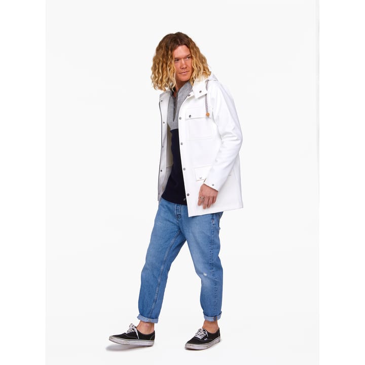 Unisex Göteborg Heavy Rainjacket Chalk White Varg