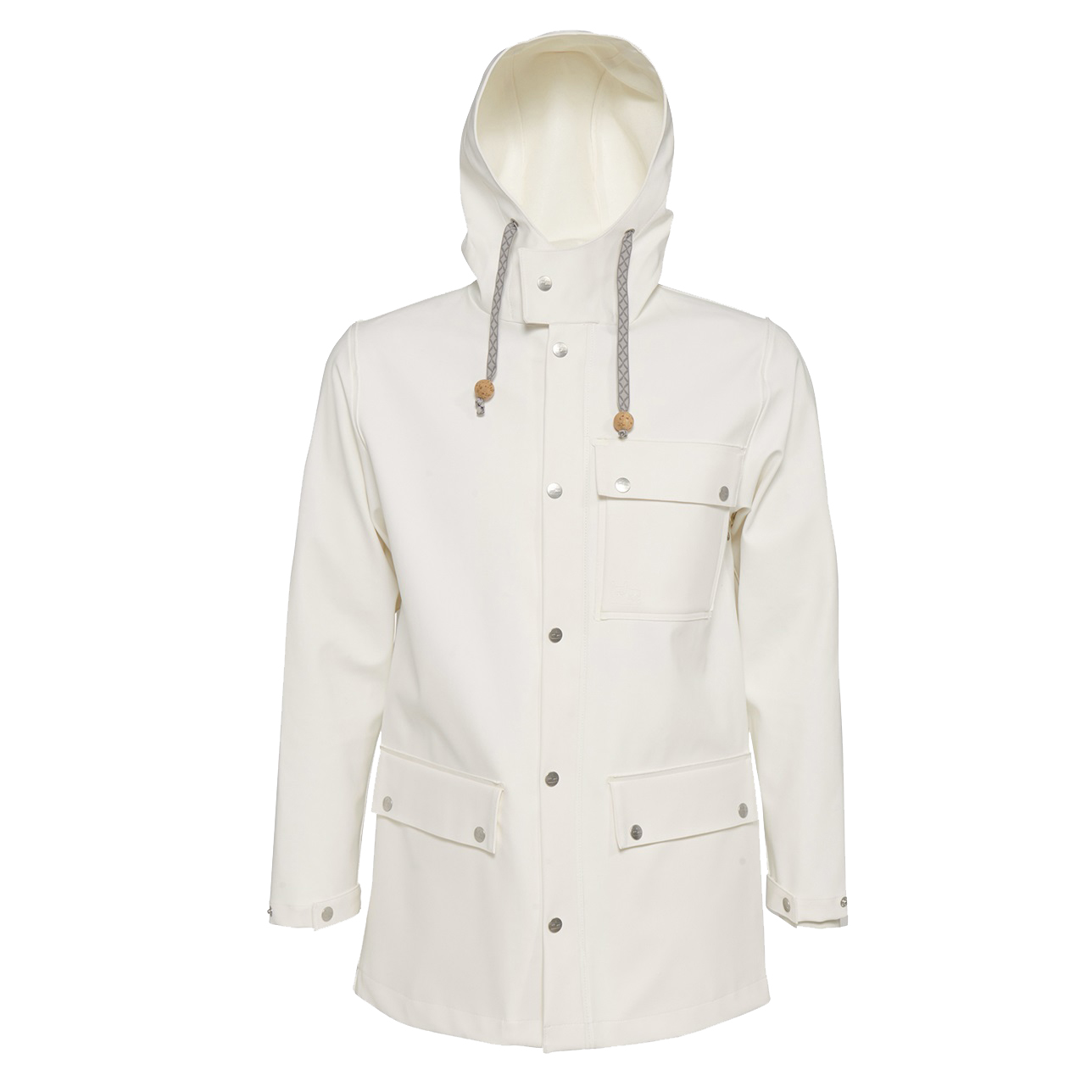 Unisex Göteborg Heavy Rainjacket Chalk White