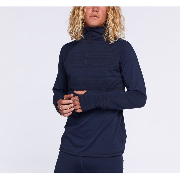 Varg Men's Åstol Base Layer Top Midnight Blue Varg
