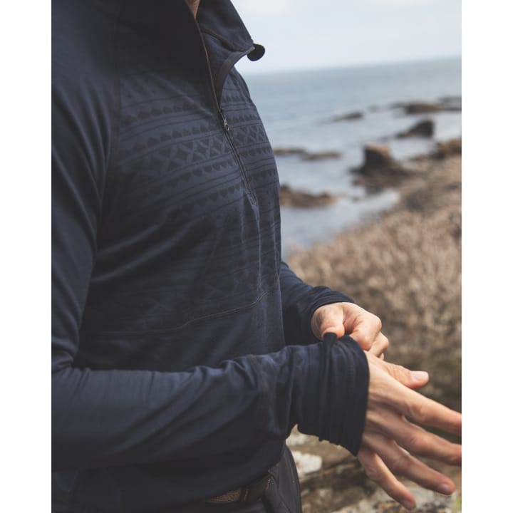 Varg Men's Åstol Base Layer Top Midnight Blue Varg
