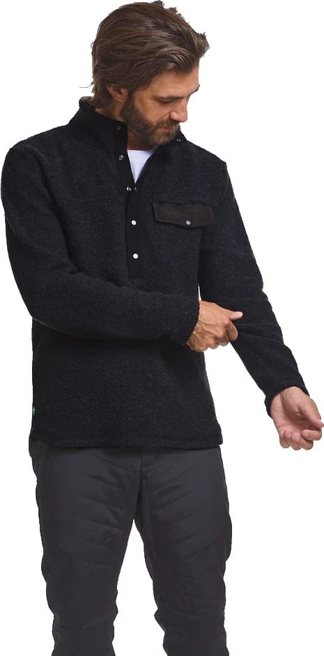 Men's Kragö Wool Jersey Black Varg