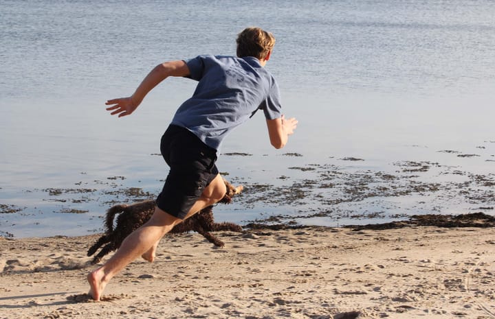 Varg Men's Marstrand T-Shirt Ocean Blue Varg Varg Men's Marstrand T-Shirt Ocean Blue Varg