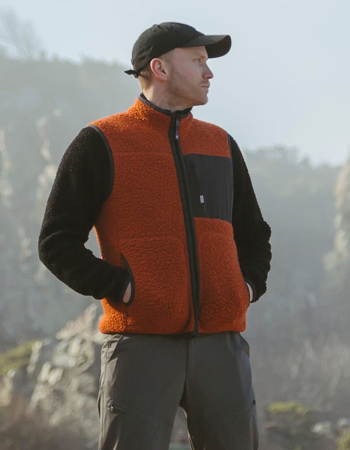 Varg Men's Vargön Wool Vest Retro Orange Varg