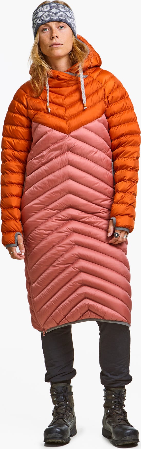 Varg Unisex Sarek Long Downhood Retro Orange/Pawn Pink Varg Varg Unisex Sarek Long Downhood Retro Orange/Pawn Pink Varg