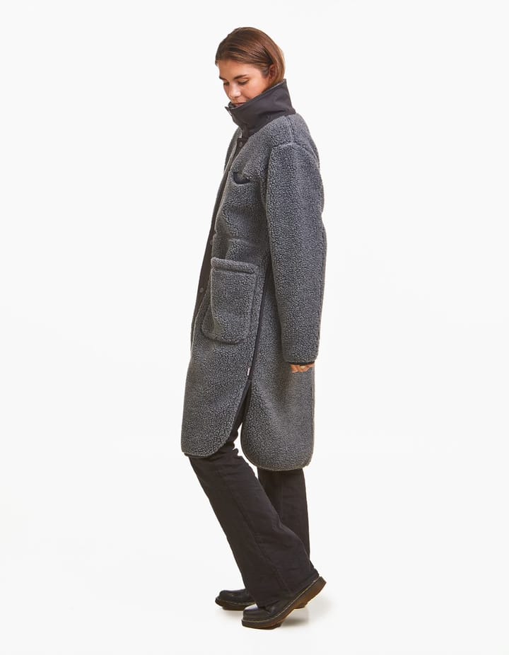 Varg Women's Koster Long Wool Coat Black Varg