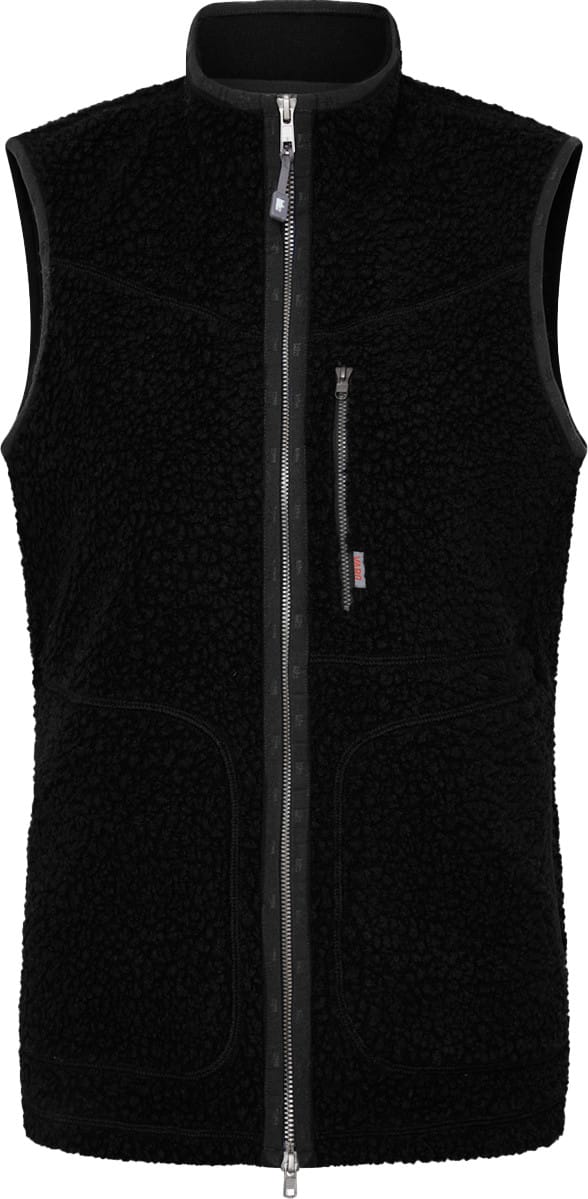 Varg Women's Vargön Fat Wool Vest Black Granite Varg