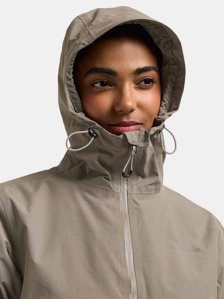 Didriksons Women's Varja Jacket 2 Ash Brown Didriksons