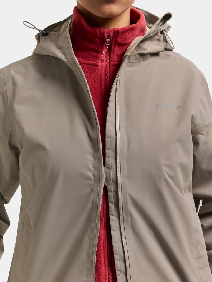 Didriksons Women's Varja Jacket 2 Ash Brown Didriksons