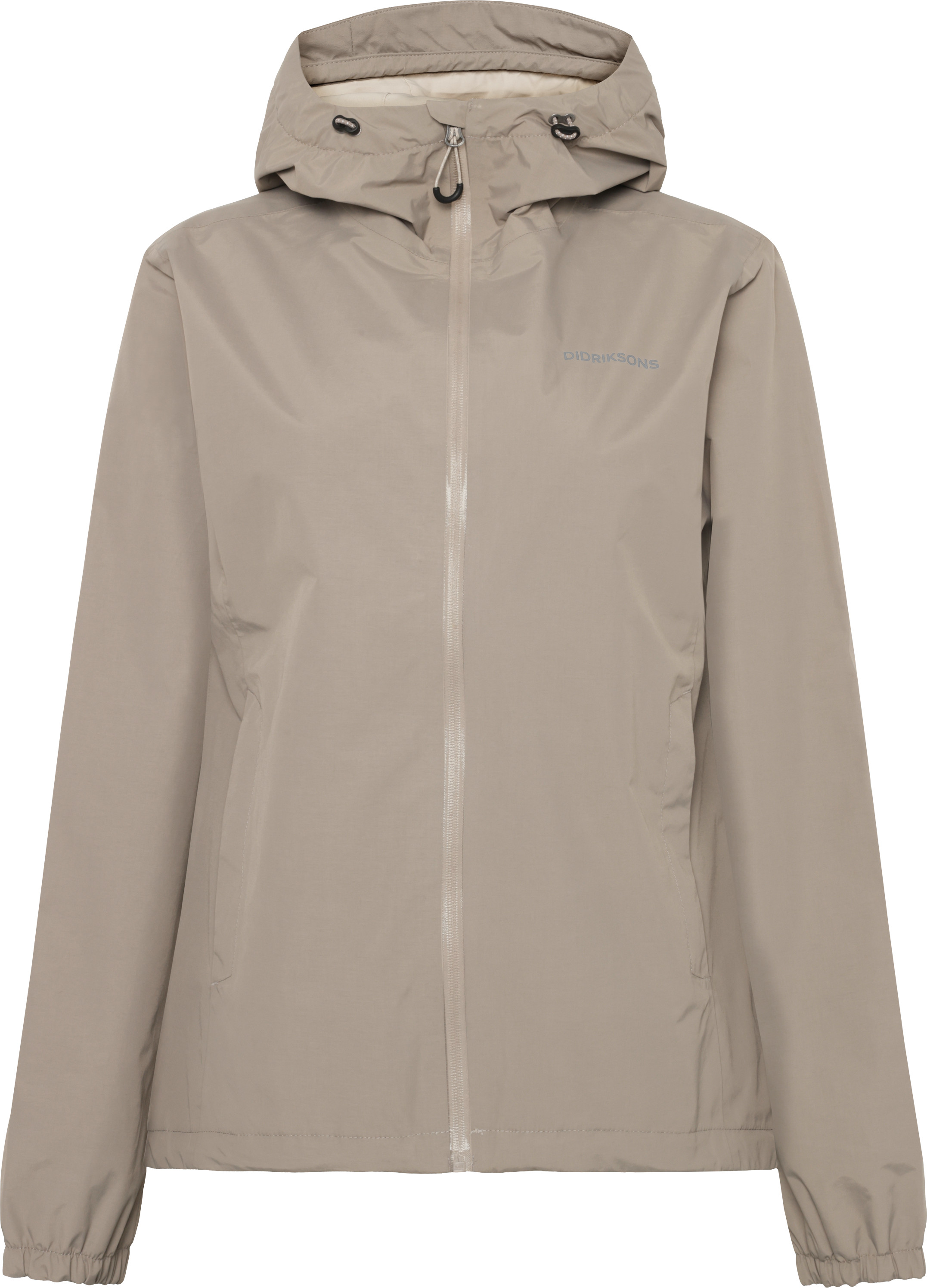 Didriksons Women's Varja Jacket Ash Brown Skaljackor 36