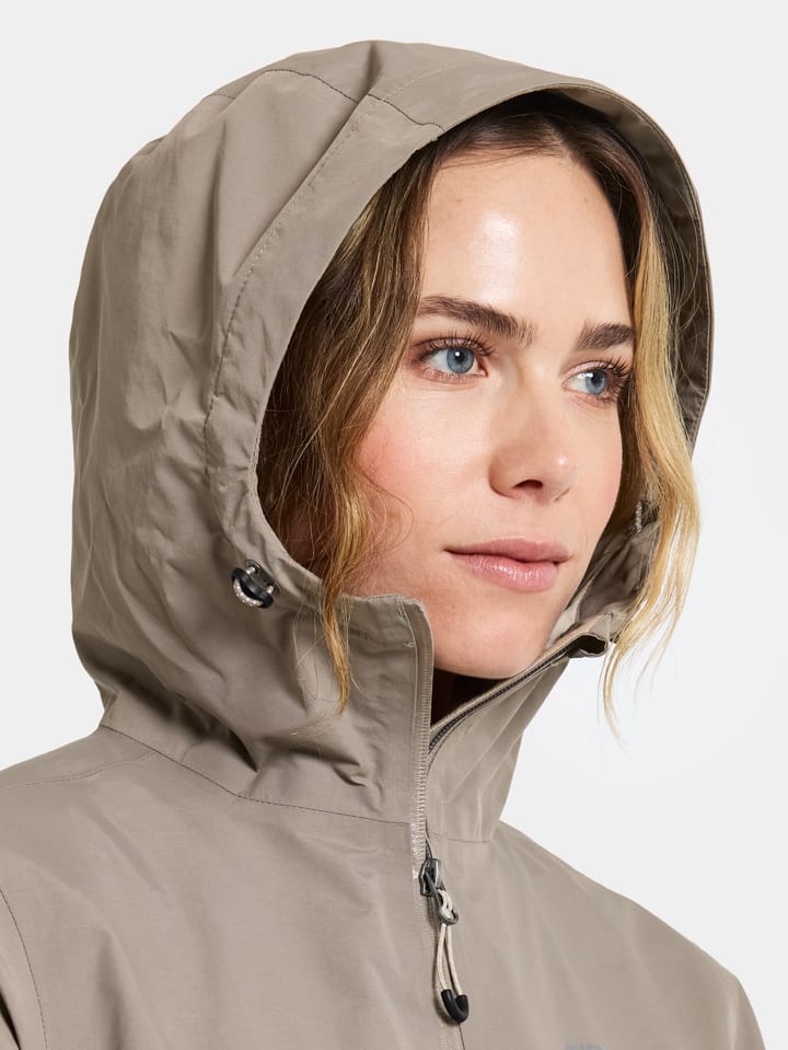 Didriksons Women's Varja Jacket Ash Brown Didriksons Didriksons Women's Varja Jacket Ash Brown Didriksons