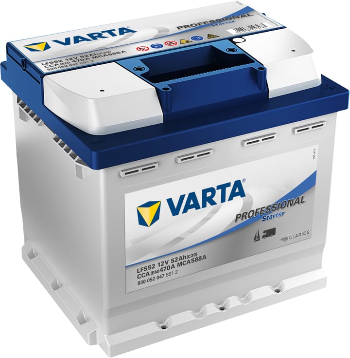 Varta Varta Fritidsbatteri 12v 52ah 70 Cca 207x175x190mm Varta