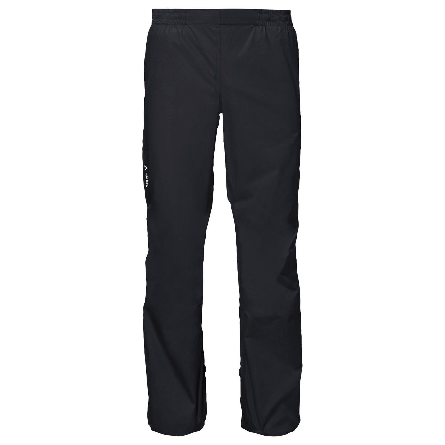 VAUDE Men's Drop II Rain Pants Black Uni Regnbukser S