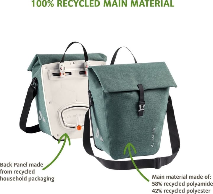 VAUDE Recycle Back Single Black VAUDE