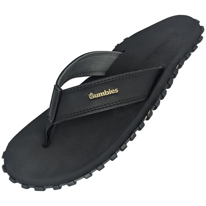Gumbies Vegovert Flip-Flops Black Gumbies