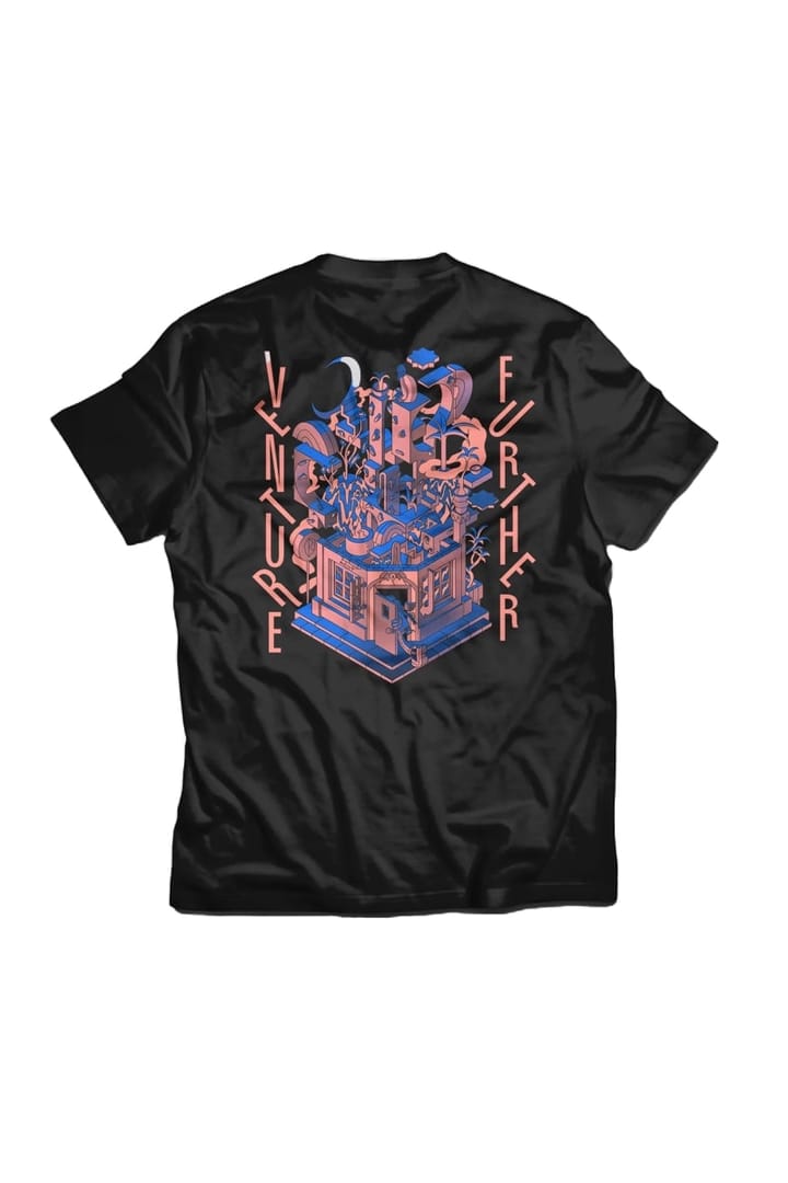 Rúngne Venture Further Tee Black Rúngne