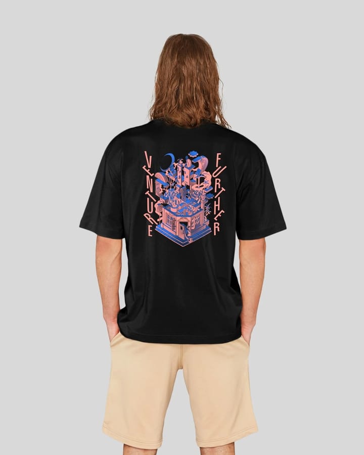 Rúngne Venture Further Tee Black Rúngne Rúngne Venture Further Tee Black Rúngne