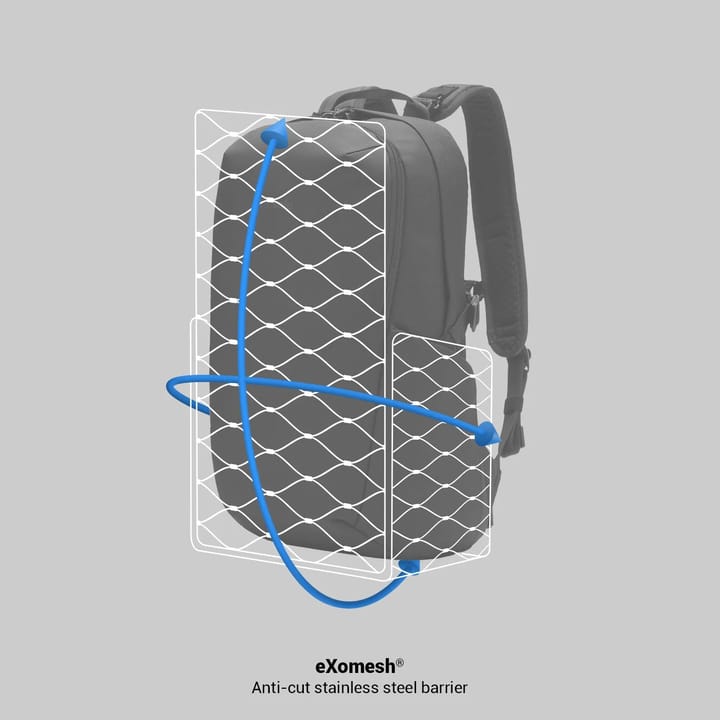 Pacsafe V 24L Anti-Theft Active Backpack Digital Gray Pacsafe