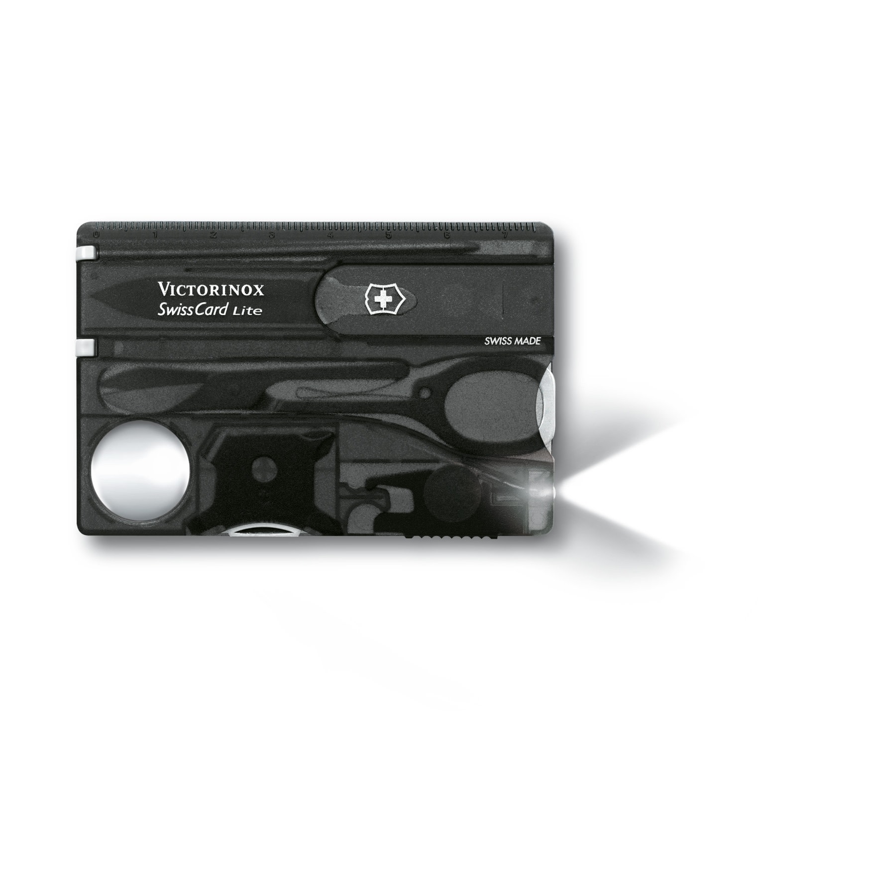 Victorinox SwissCard Lite Black Transparent