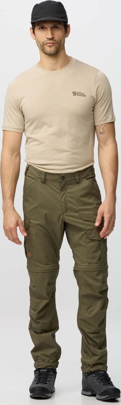 Fjällräven Men's Vidda Pro Lite Zip-Off Trousers Dark Grey Fjällräven