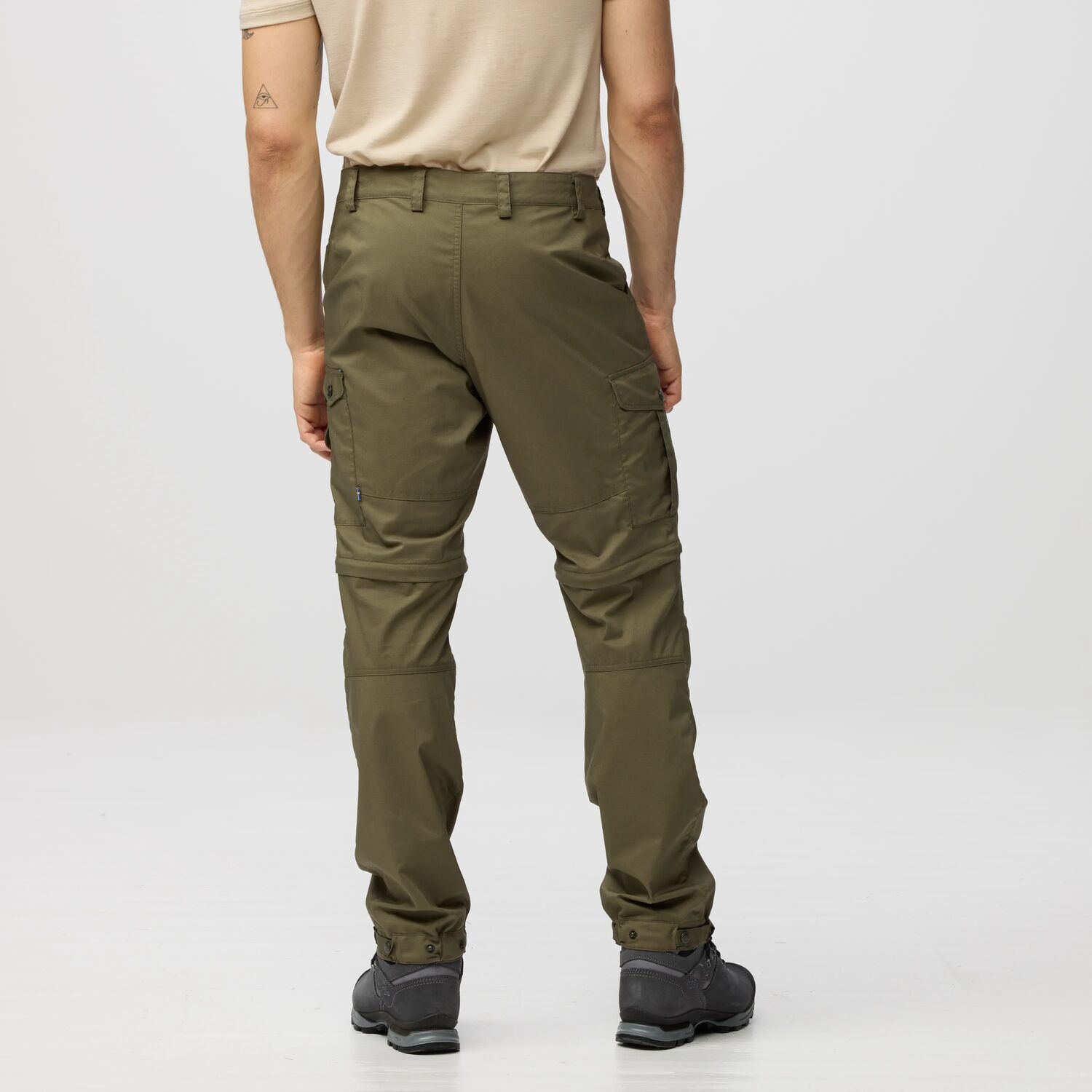 Fjällräven Herre Vidda Pro Lite Zip-Off Bukser Laurel Green