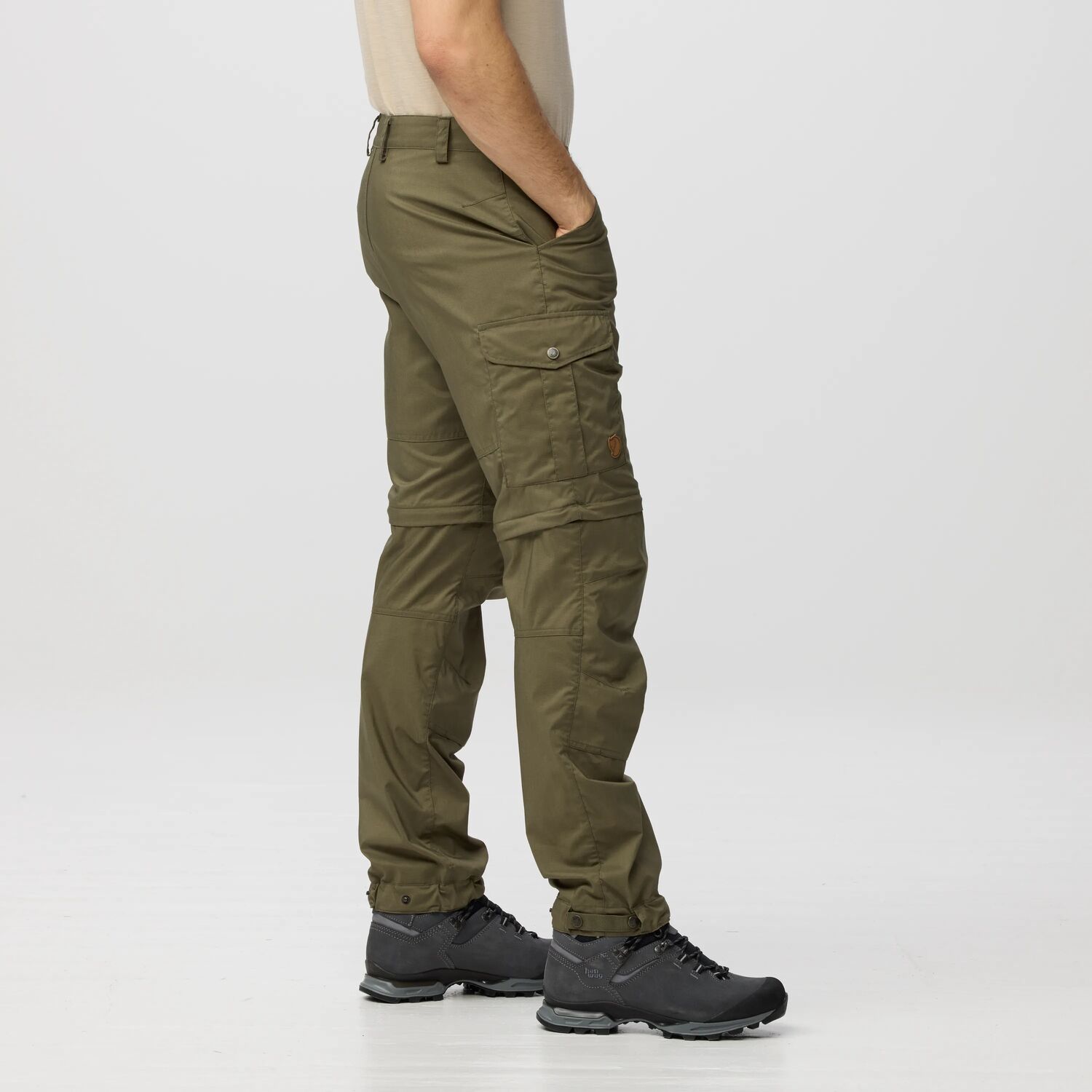 Fjällräven Herre Vidda Pro Lite Zip-Off Bukser Laurel Green