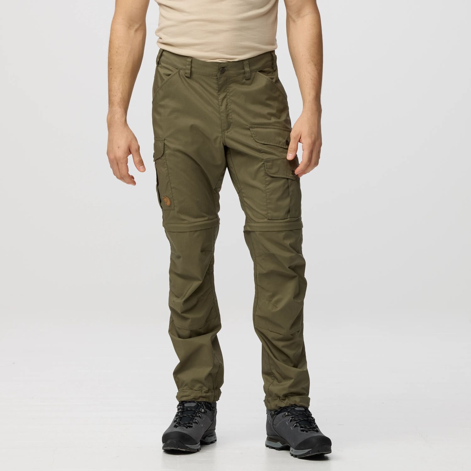 Fjällräven Herre Vidda Pro Lite Zip-Off Bukser Laurel Green