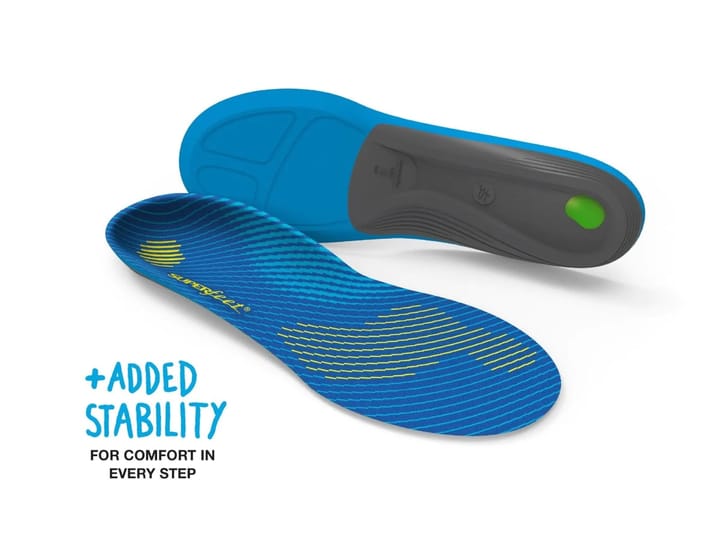 Superfeet Active Support Medium Arch Blå Superfeet