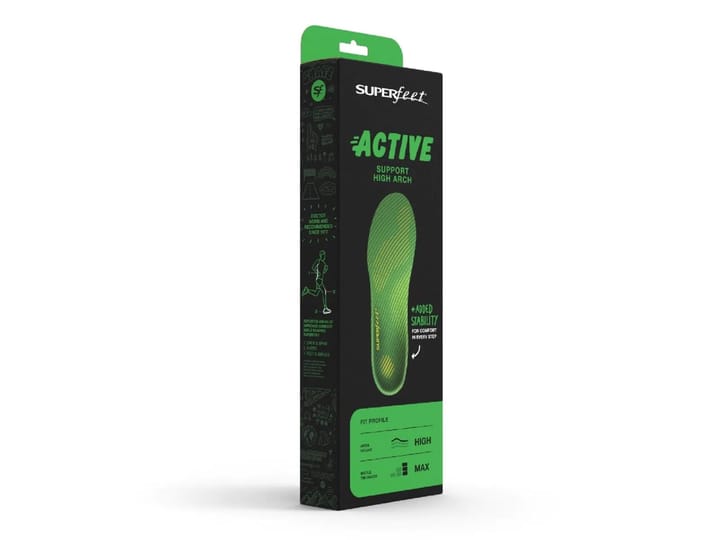 Superfeet Active Support High Arch Grønn Superfeet Superfeet Active Support High Arch Grønn Superfeet