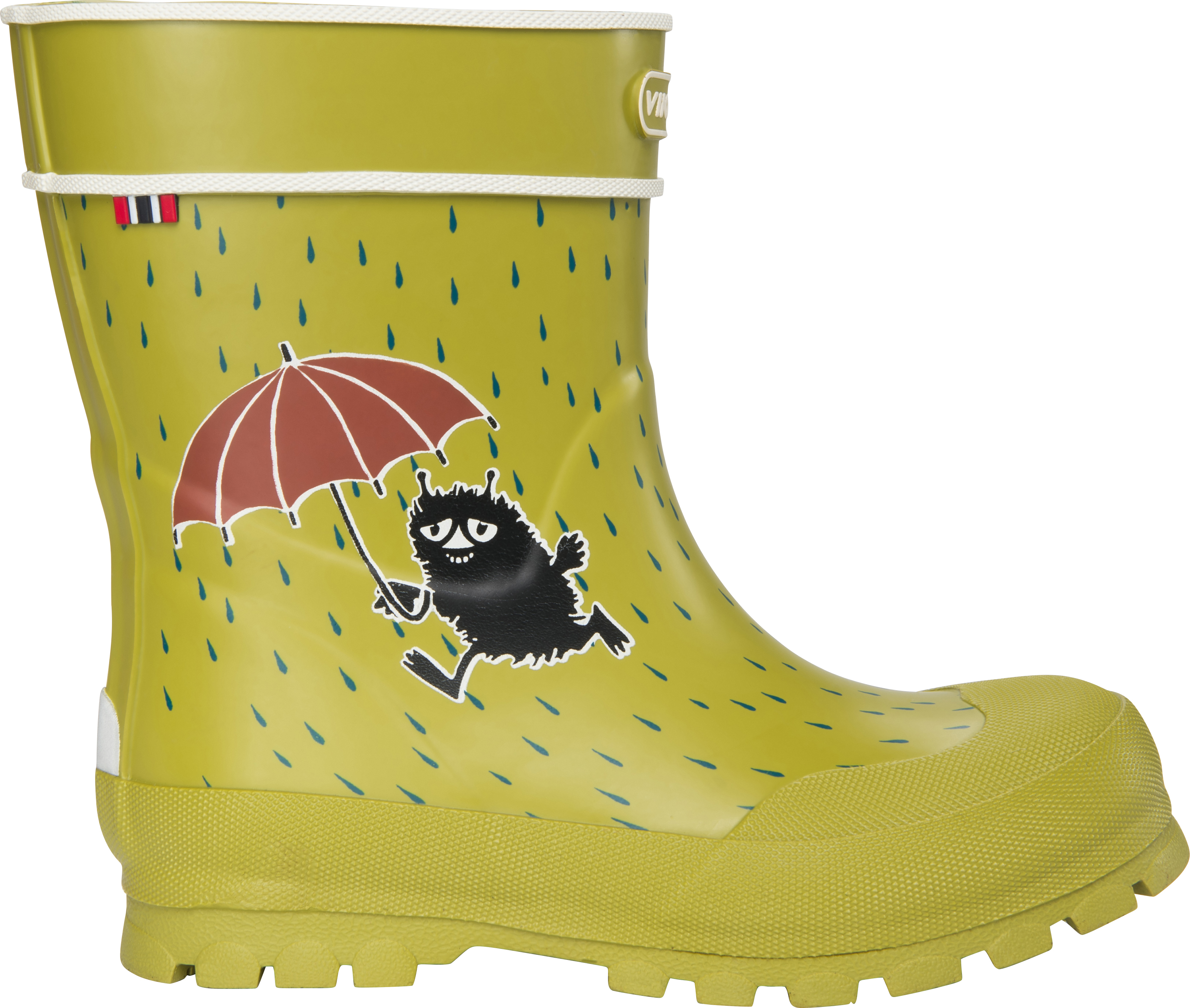 Viking Footwear Viking Kids' Alv Jolly Moomin Kaki/Multi Gummistövlar 19