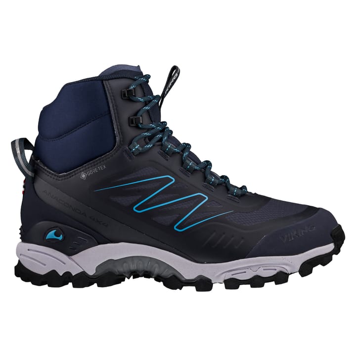 Viking Footwear Unisex Anaconda 4x4 Mid Gore-Tex Navy Viking Footwear