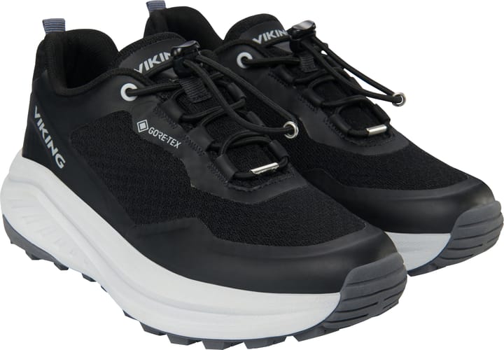 Viking Juniors' Anaconda Hike GORE-TEX Speedlace Black/Grey Viking Footwear