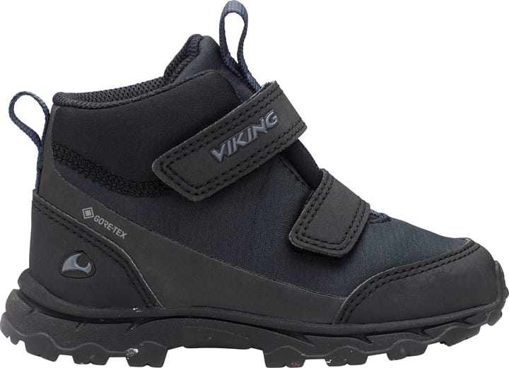 Kids' As​k​ Mi​d​ F Gore-Tex Black/Charcoal Viking Footwear