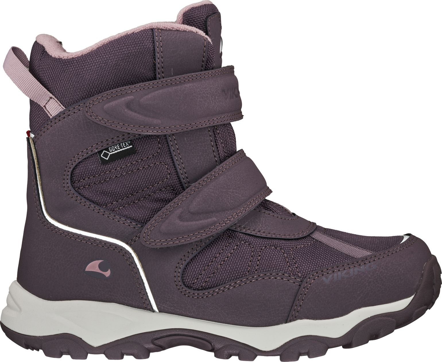 Viking Footwear Juniors' Beito GORE-TEX Plum/Dusty Pink