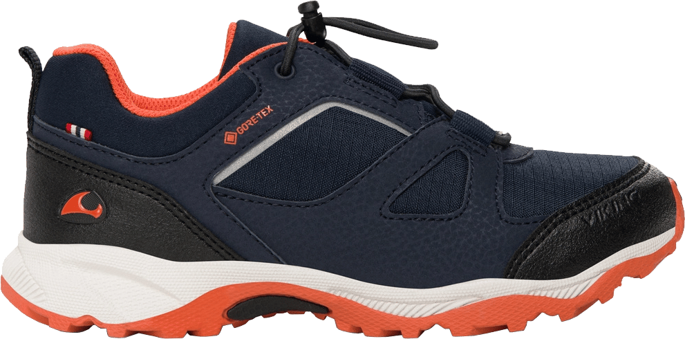 Viking Footwear Juniors' Nator GORE-TEX Navy/Orange