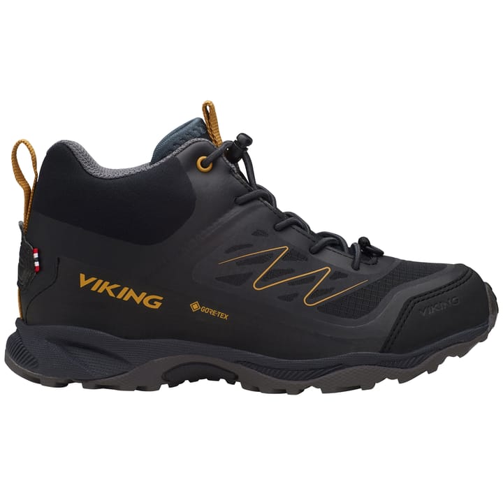 Viking Footwear Kids' Tind Mid Gore-Tex Black Viking Footwear